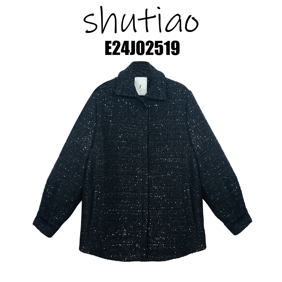 【SHUTIAO】2024秋冬：新款小众设计款外套E24J02519
