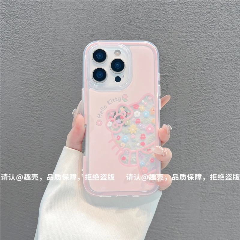 三合一炫彩适用苹果iPhone17/华为荣耀/OPPO/VIVO/小米手机壳爆款