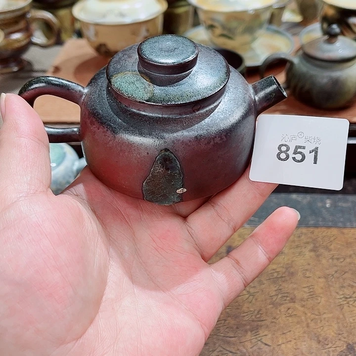 沁庐柴窑古法柴烧全手工茶具