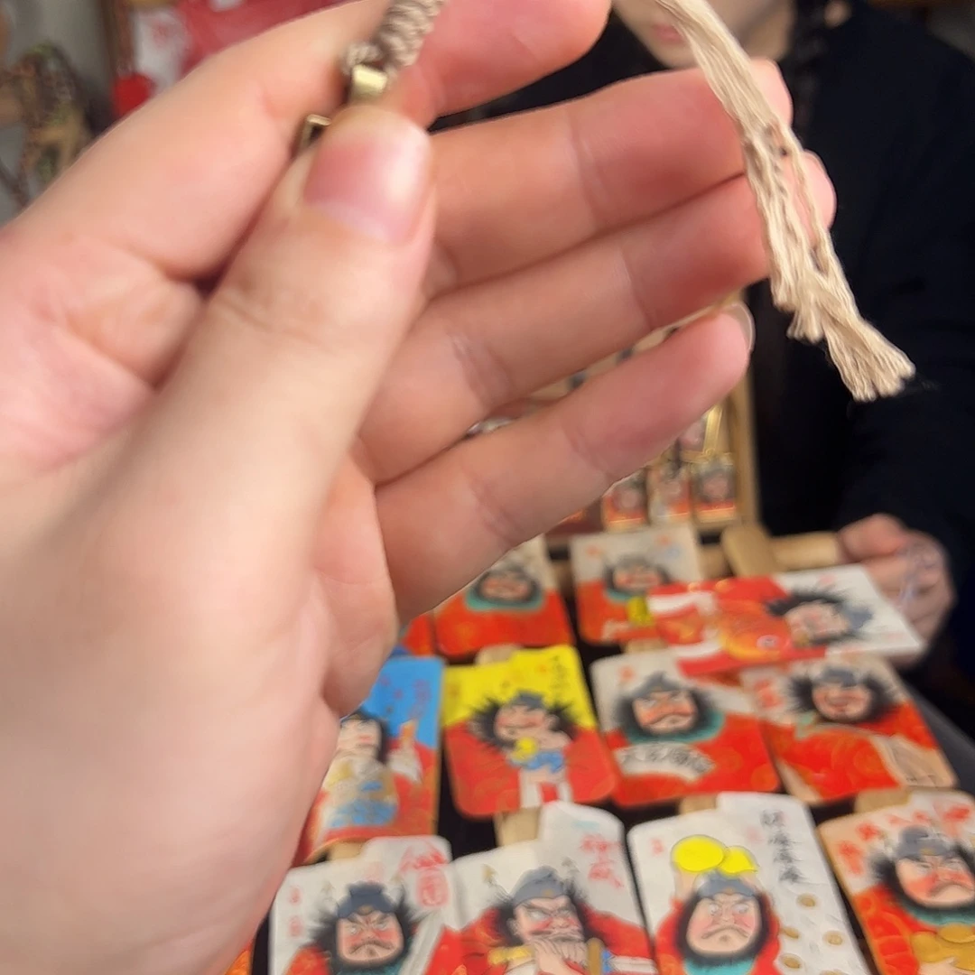 纯手绘手工制作挂件偏
