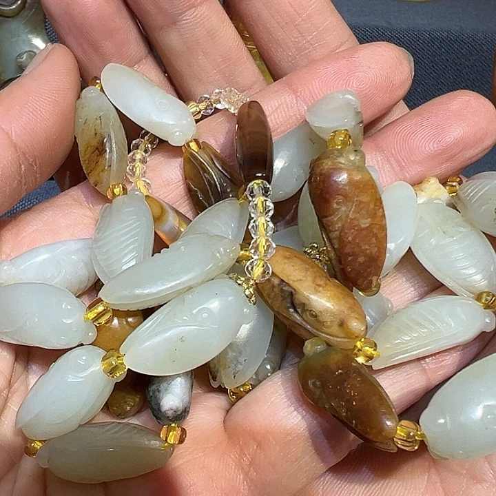 和田玉（糖玉）挂件／把件未镶嵌胡***园