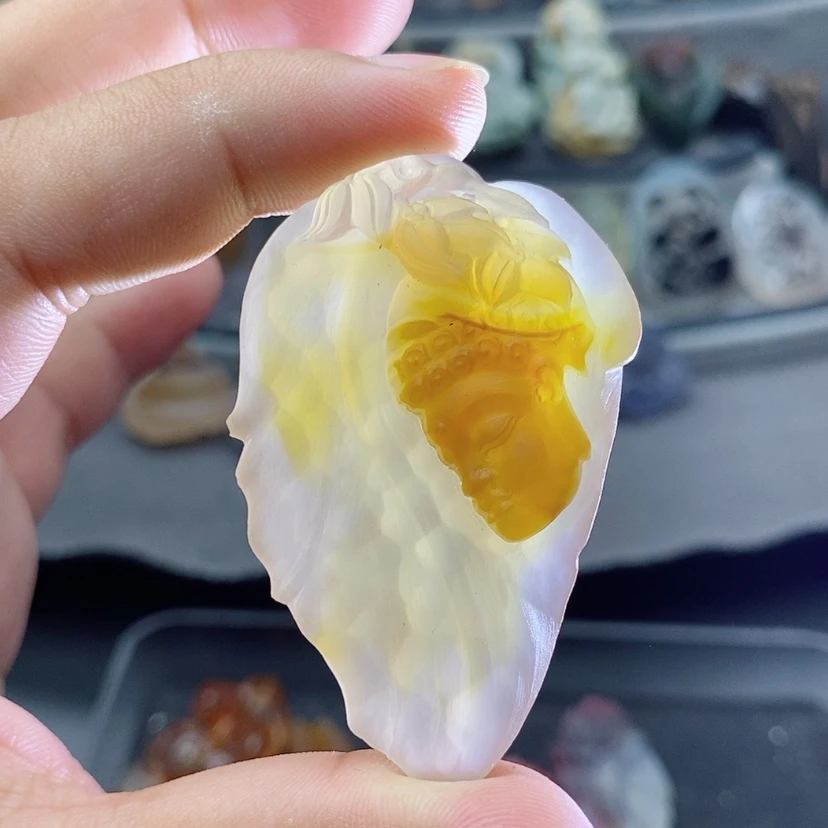 【闪购商品】未镶嵌吊坠定制玛瑙