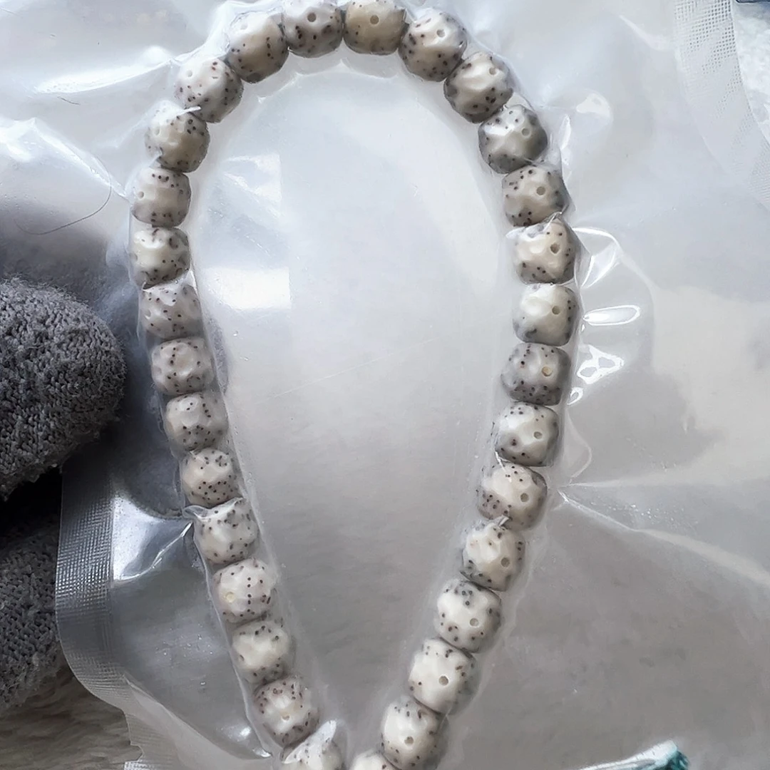 星月菩提吊坠9贯穿留白无相