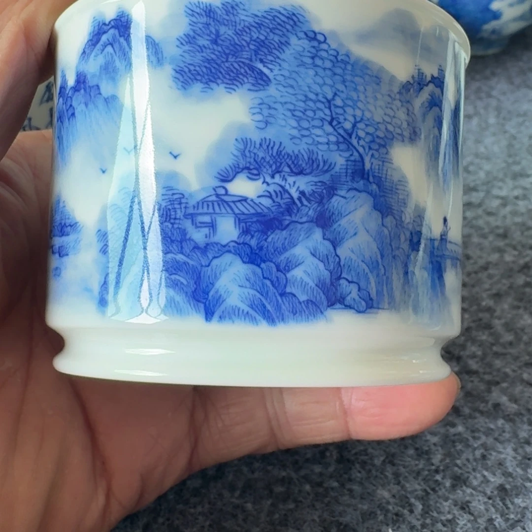 现代景德镇陶瓷手绘茶具