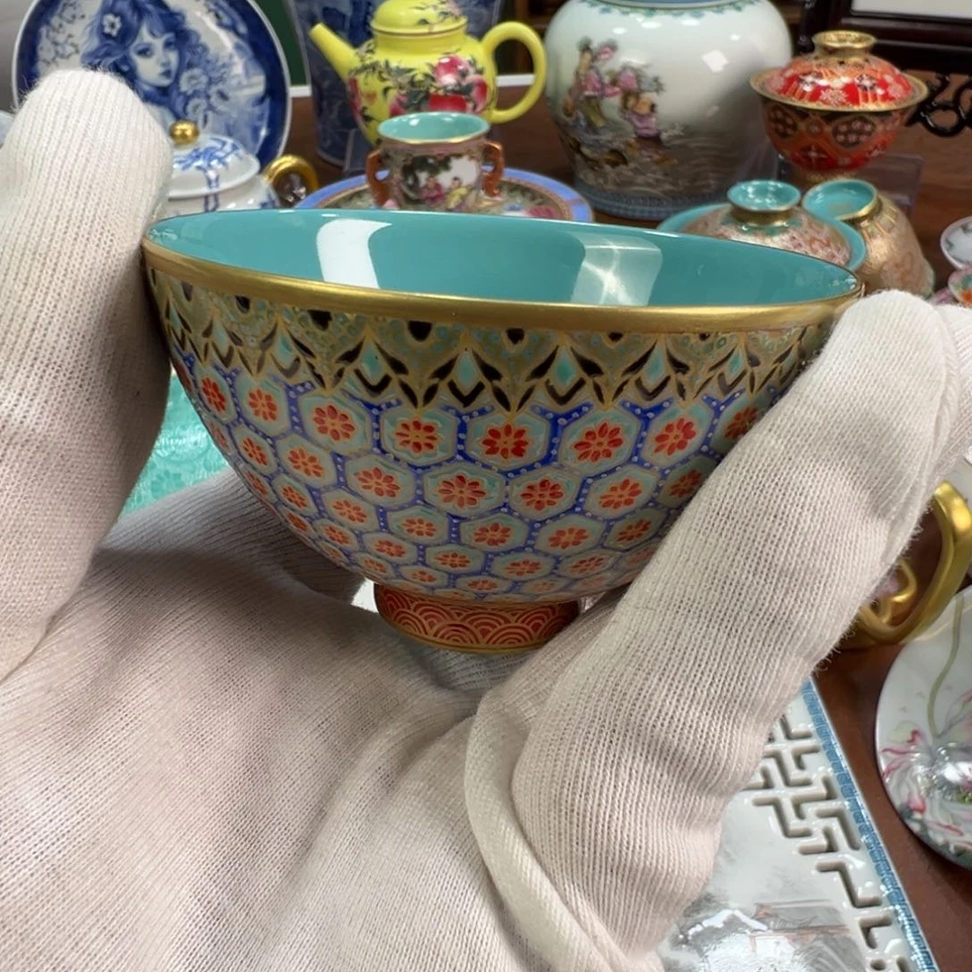 景德镇手工陶瓷主人杯