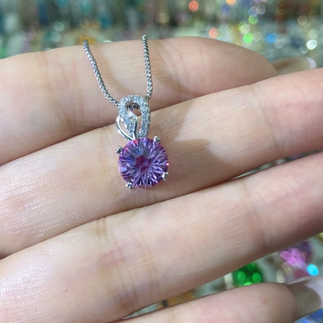 6锆石（处理）吊坠