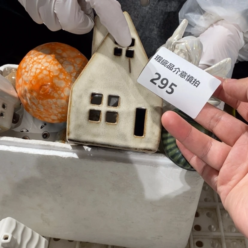 【闪购商品】摆件子**鱼陶瓷摆件瑕疵特卖