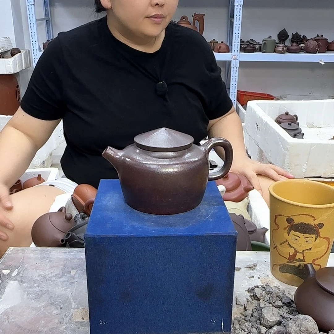 紫砂茶壶宜兴紫砂壶瑕疵处理