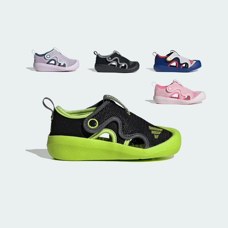 【婴童】阿迪达斯25年夏新款儿童小浮艇魔术贴休闲包头凉鞋 JP7093