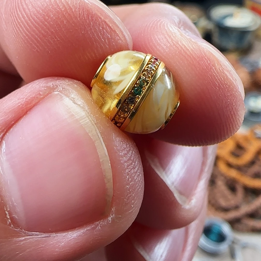 柏香籽/百香籽吊坠0.9小汉堡一个