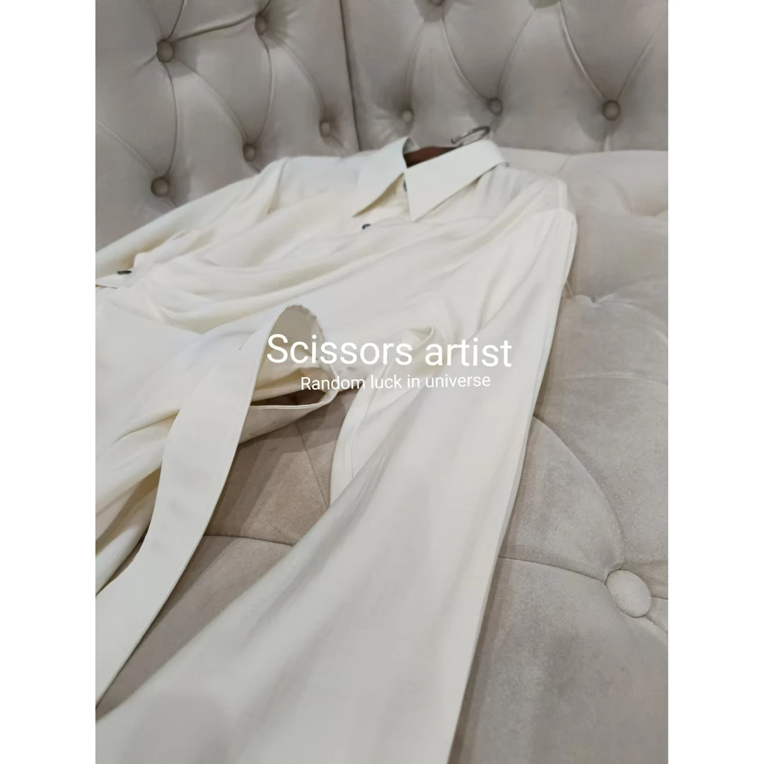 【Scissors artist】高端设计师走秀女装衬衫2611