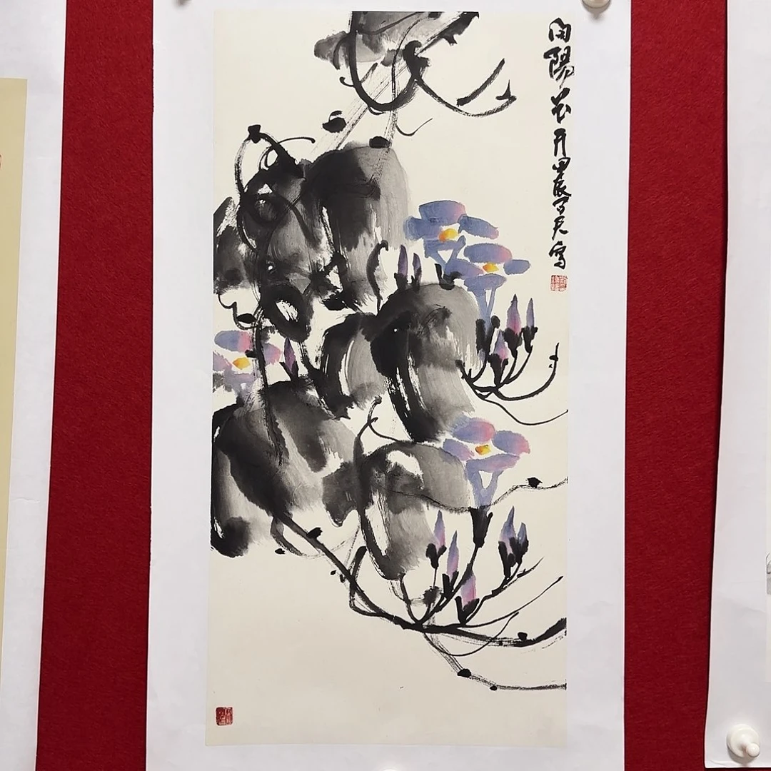 国画纯手绘国画作品