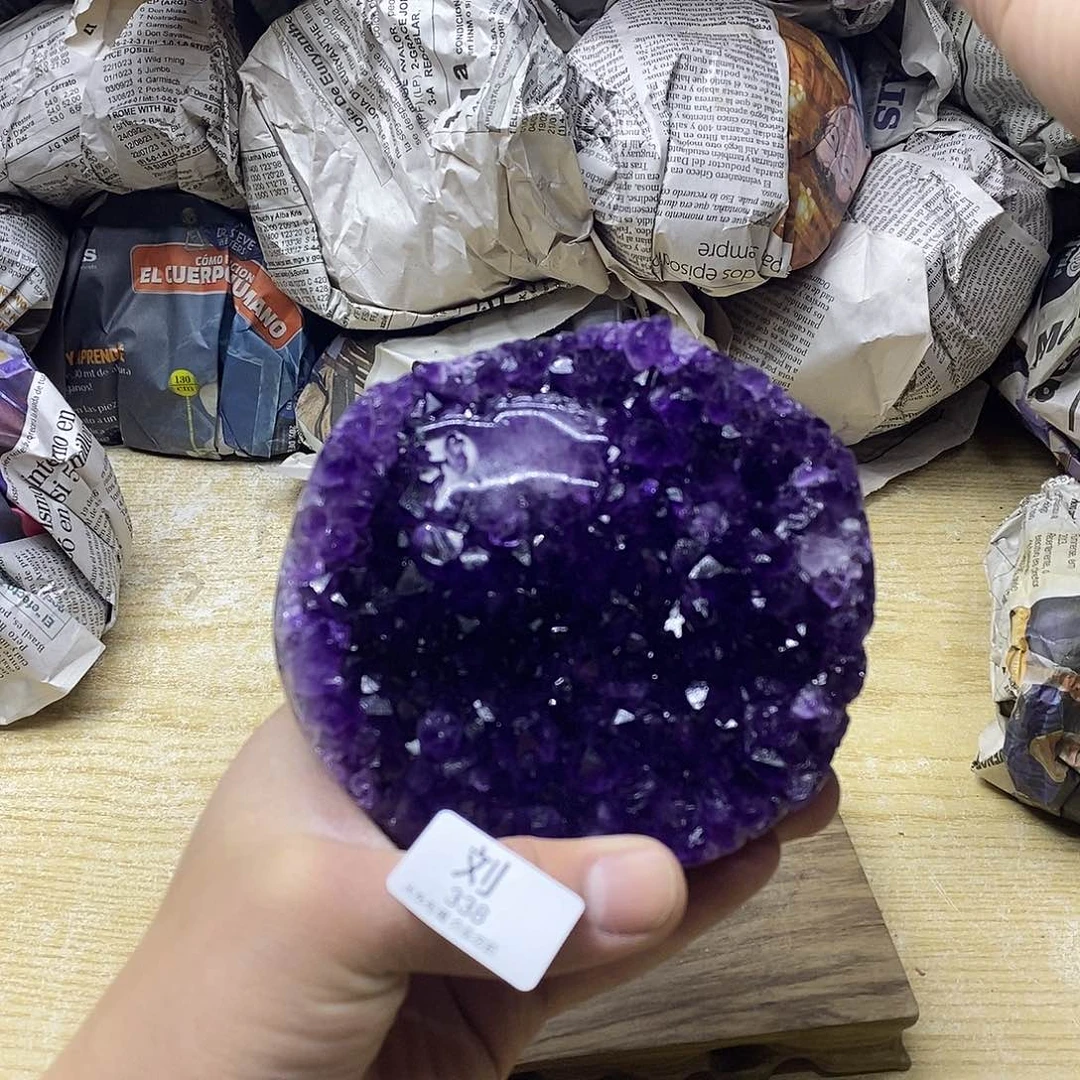 未镶嵌水晶珠宝半成品