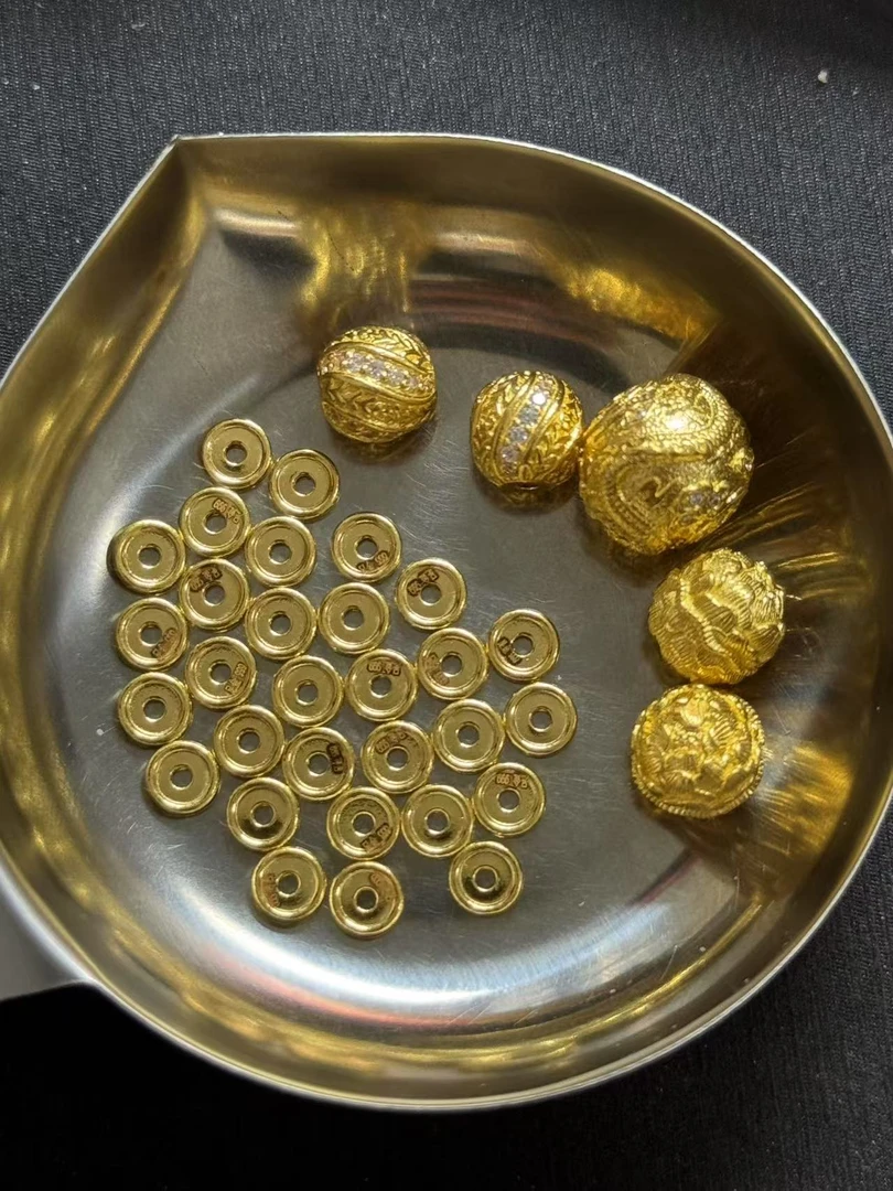 足金999，足金配饰，重23.4克，附加60元