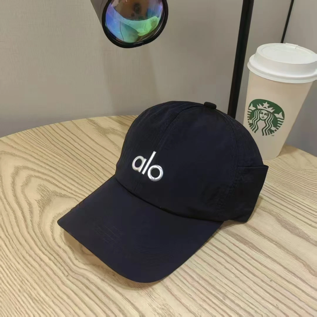 时尚百搭新款夏季速干A字母空顶帽可调节透气休闲防晒