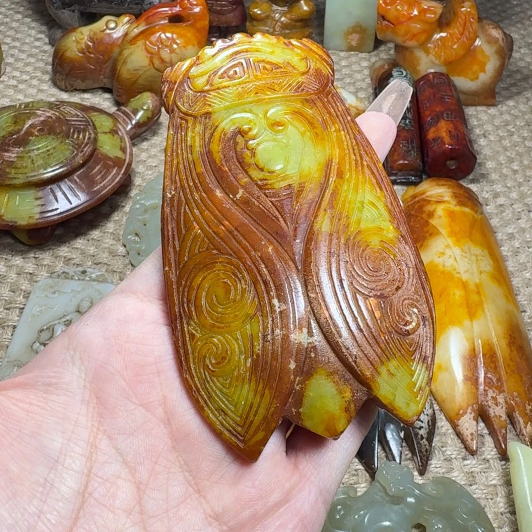 白玉菩提吊坠挂件