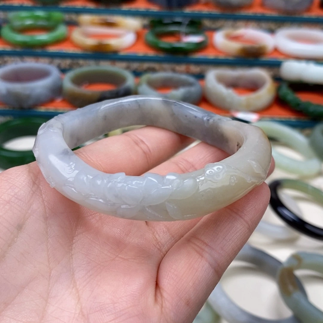 和田玉手镯59.5未镶嵌