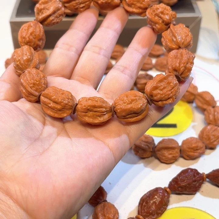 文玩核桃手串小金蟾