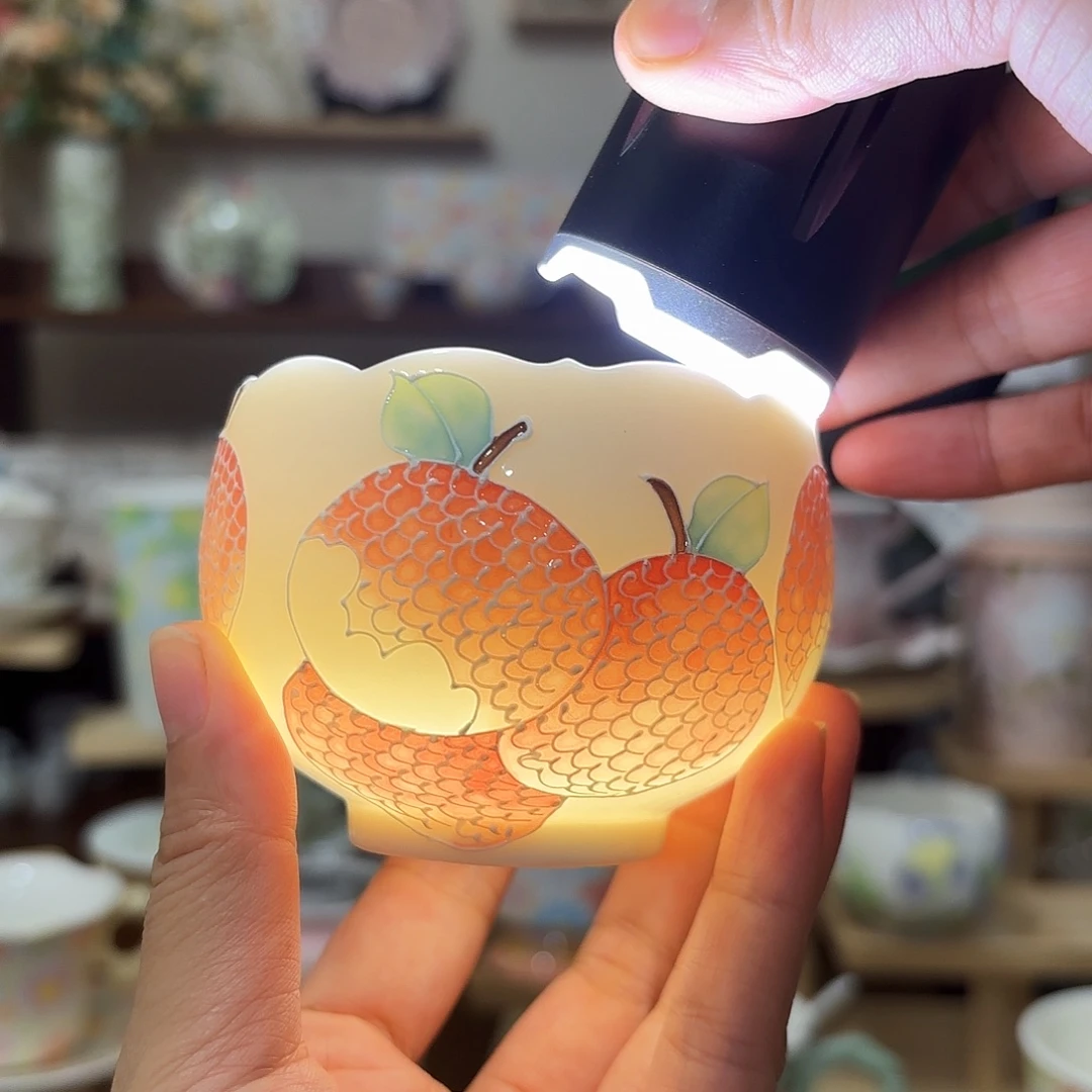 手绘创意高温釉下彩陶瓷