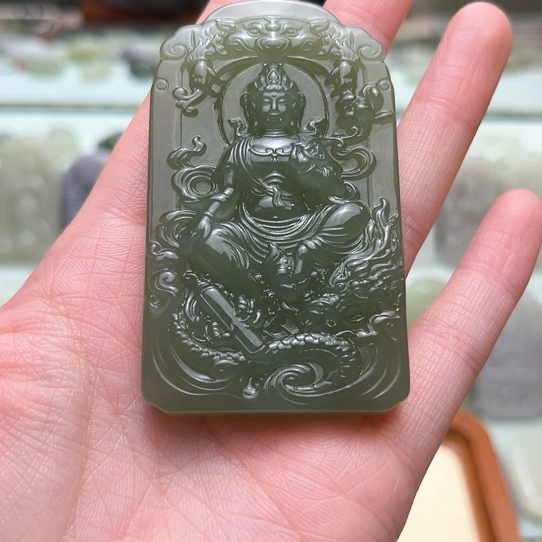 凡***禅和田玉未镶嵌颈饰