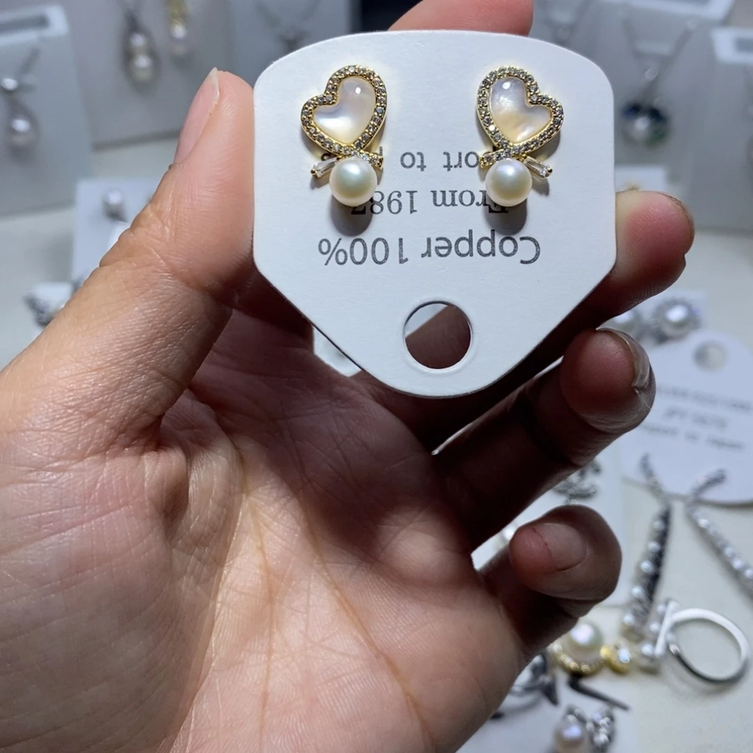 耳饰淡水珍珠未镶嵌