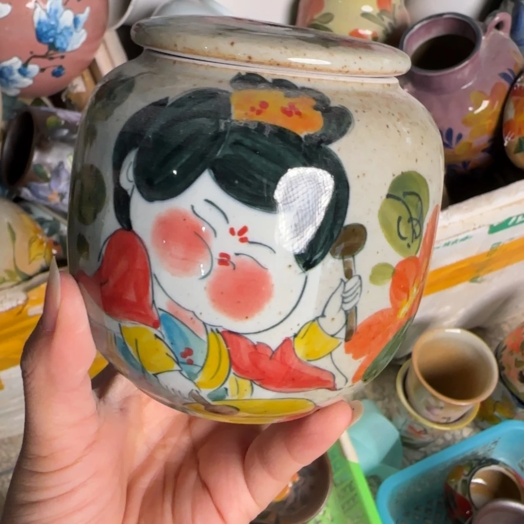 景德镇釉下彩陶瓷微瑕226