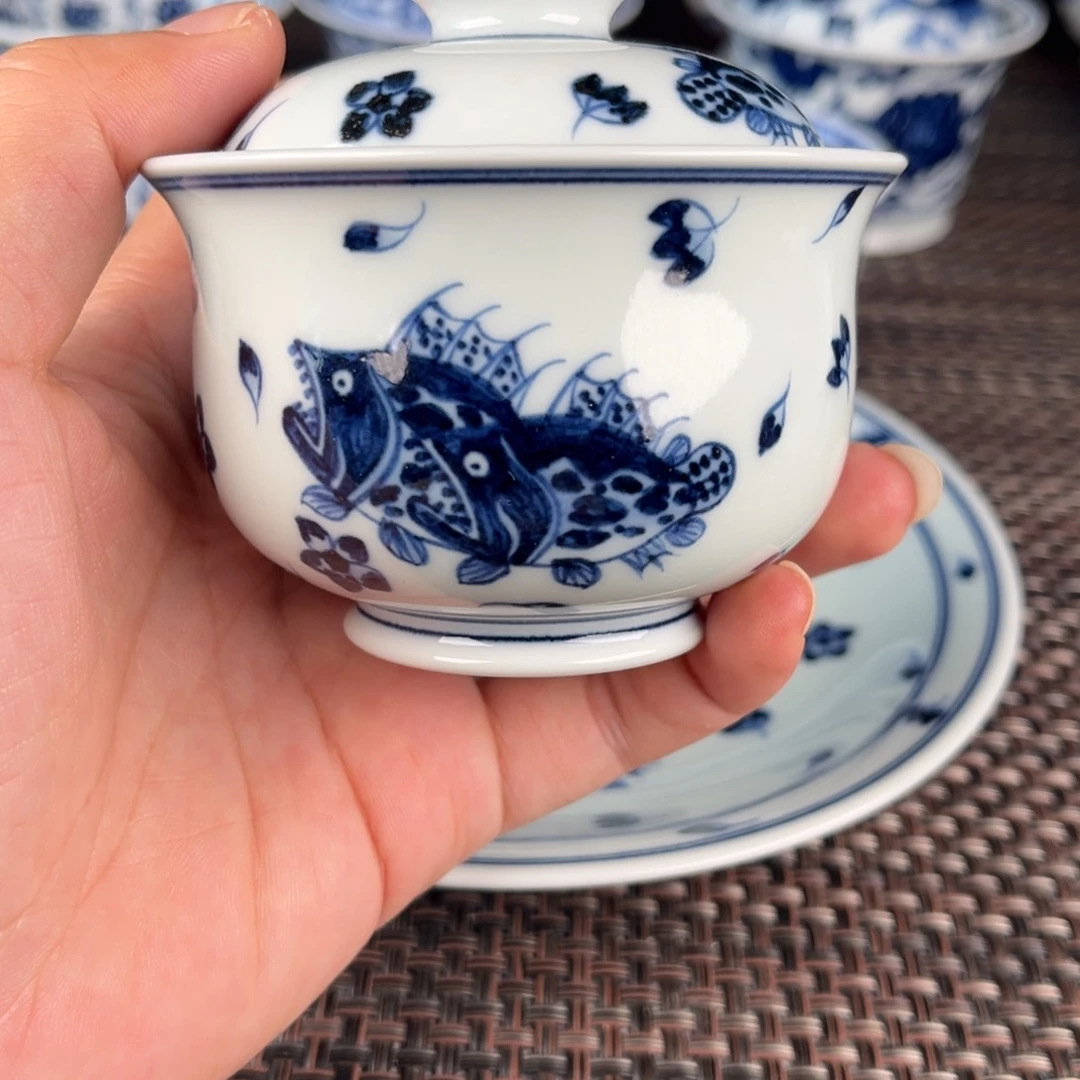 瓷片景德镇陶瓷杯子微瑕