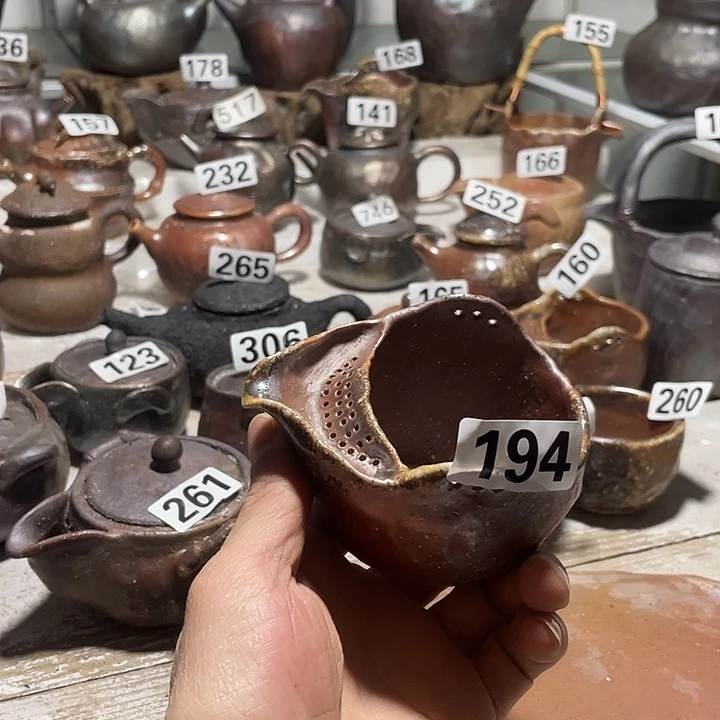 纯手工柴烧茶具精品