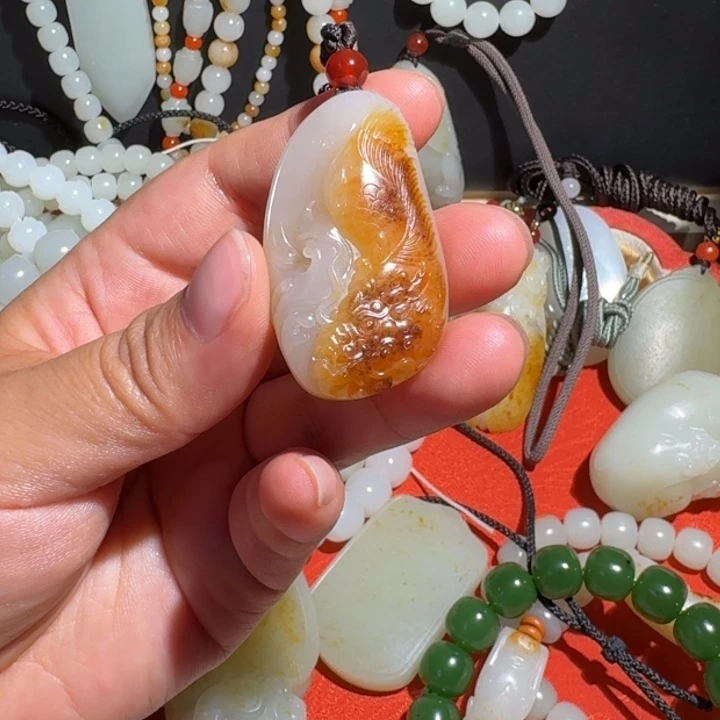 手链未镶嵌和田玉开***了