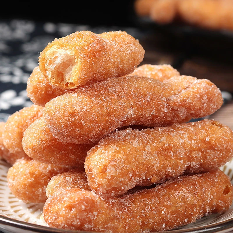 【亐本冲量】江米条雪花条散装糕点老式传统手工油炸果子零食批发