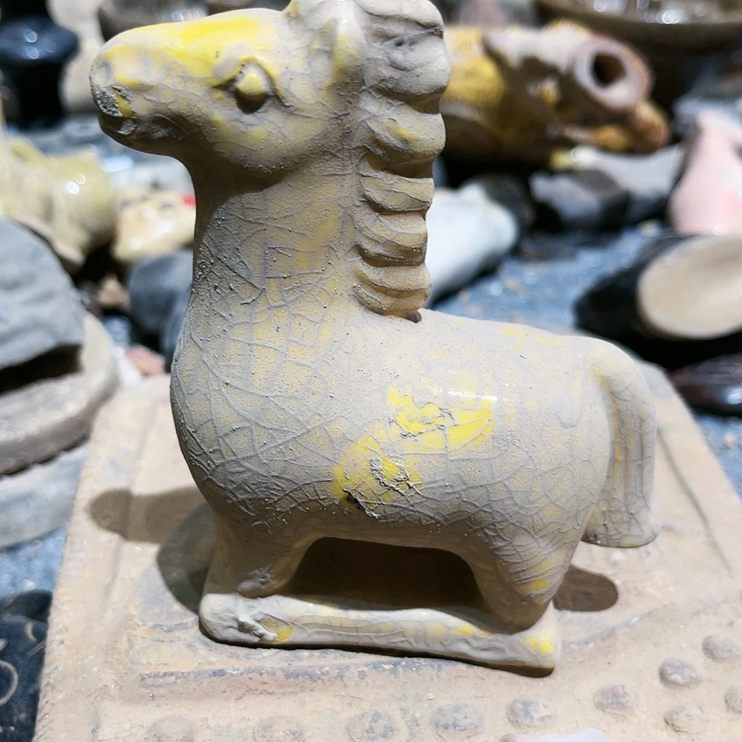 瓦当摆件茶台的一