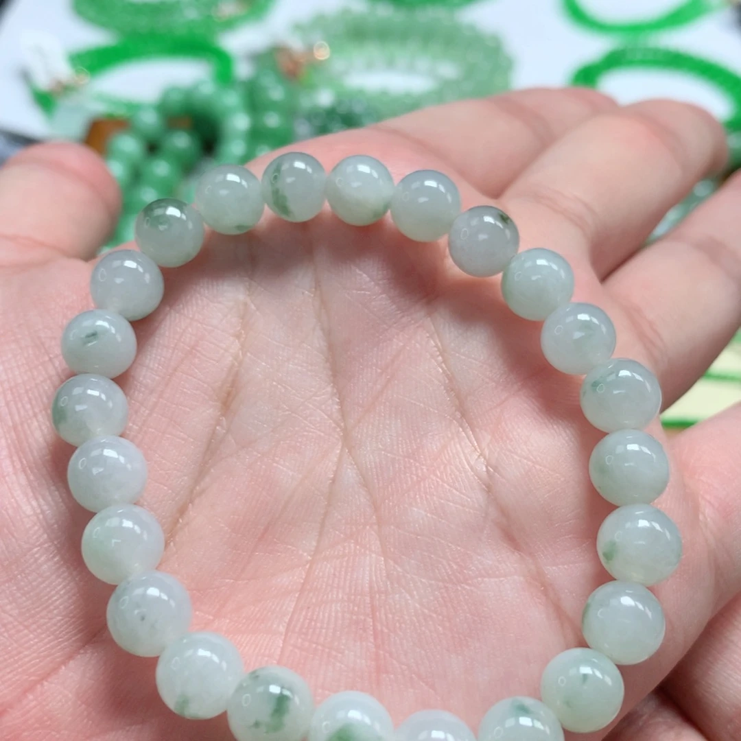 未镶嵌手链翡翠翡翠