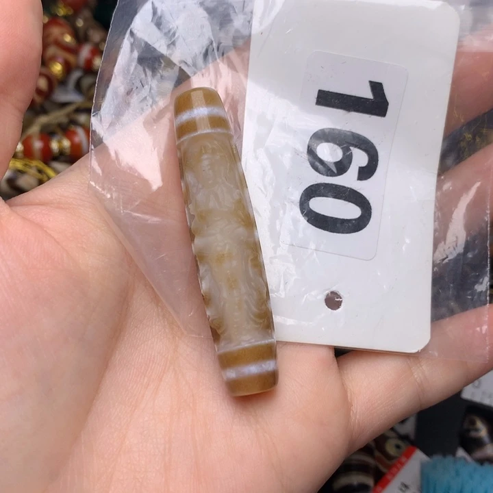 玛瑙/玉髓未镶嵌发一条