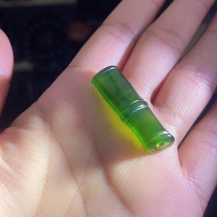 蛇纹石玉未镶嵌手串泰山玉节节高升