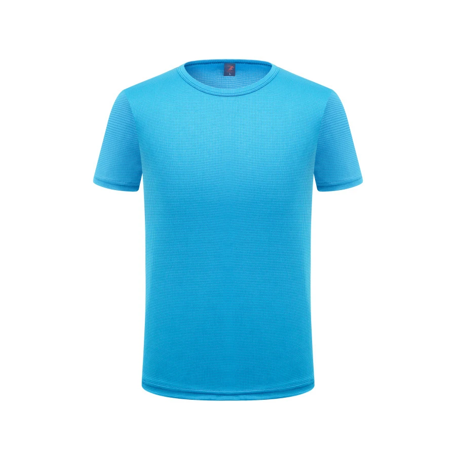 夏季速干圆领T恤短袖定制工作服文化广告衫透气凉感t恤跑步马拉松