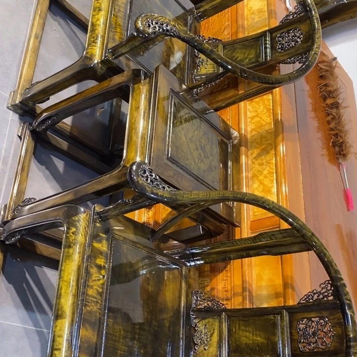 楠木皇宫椅三件套