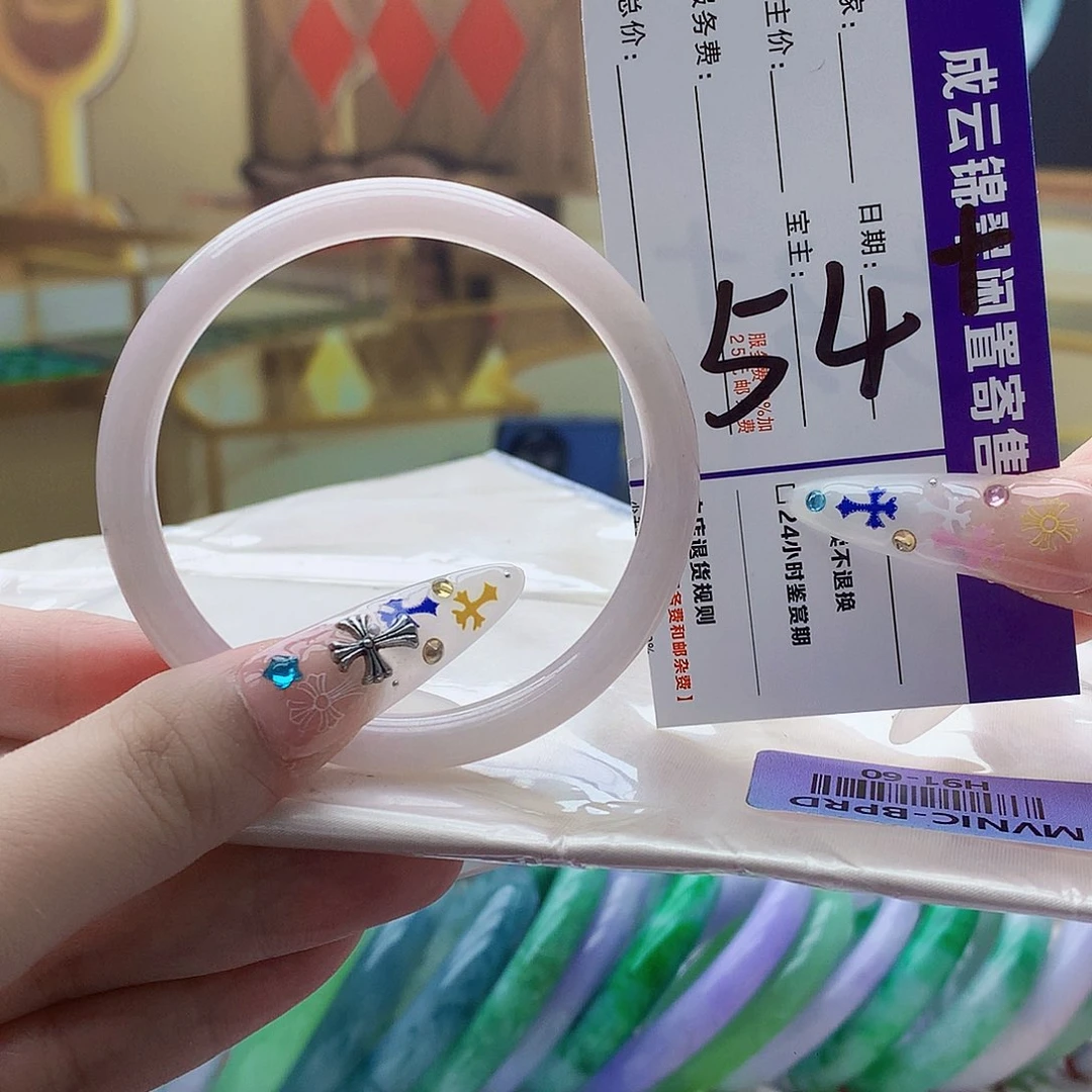 翡翠未镶嵌手镯nn