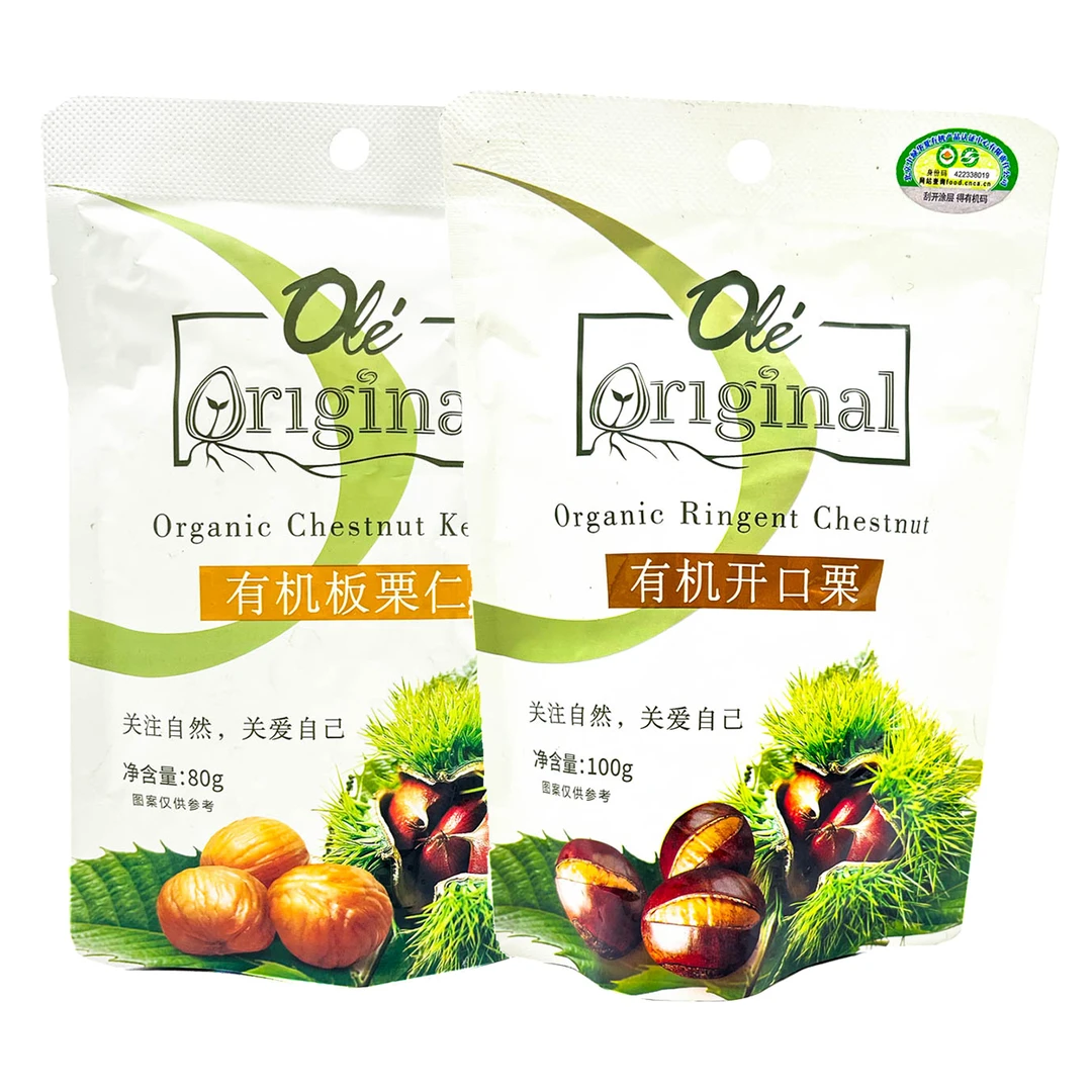 （26年3月）七包有机开口栗板栗仁80g