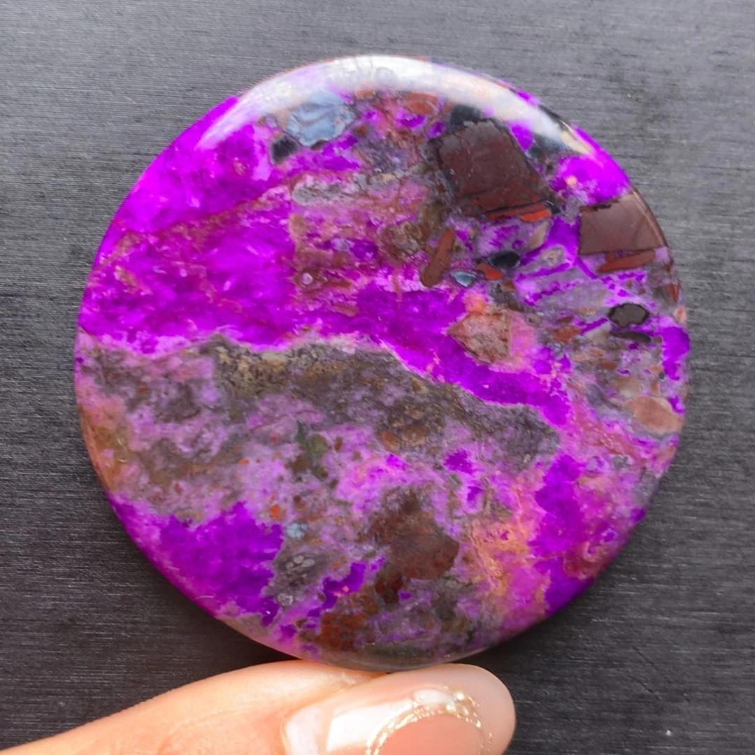 苏纪石（舒俱来）未镶嵌圆牌