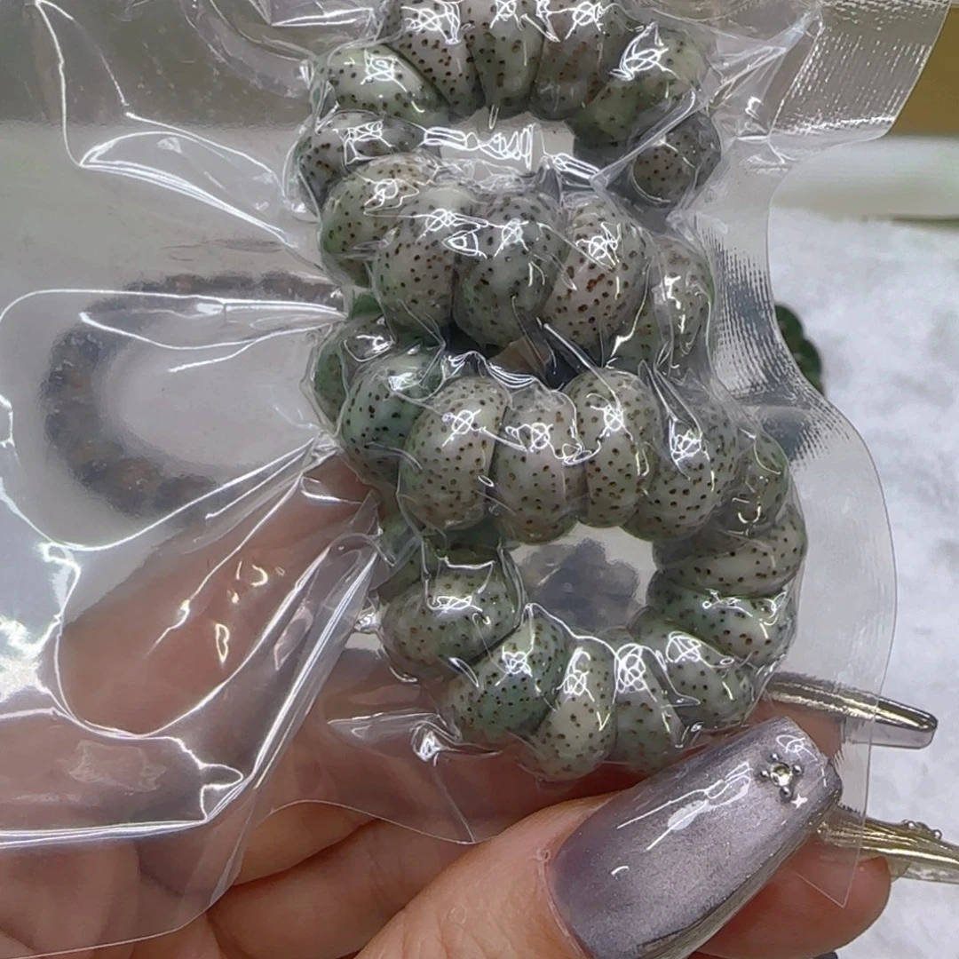 星月菩提手串16傲世石玉星月菩提1.3大肠单圈