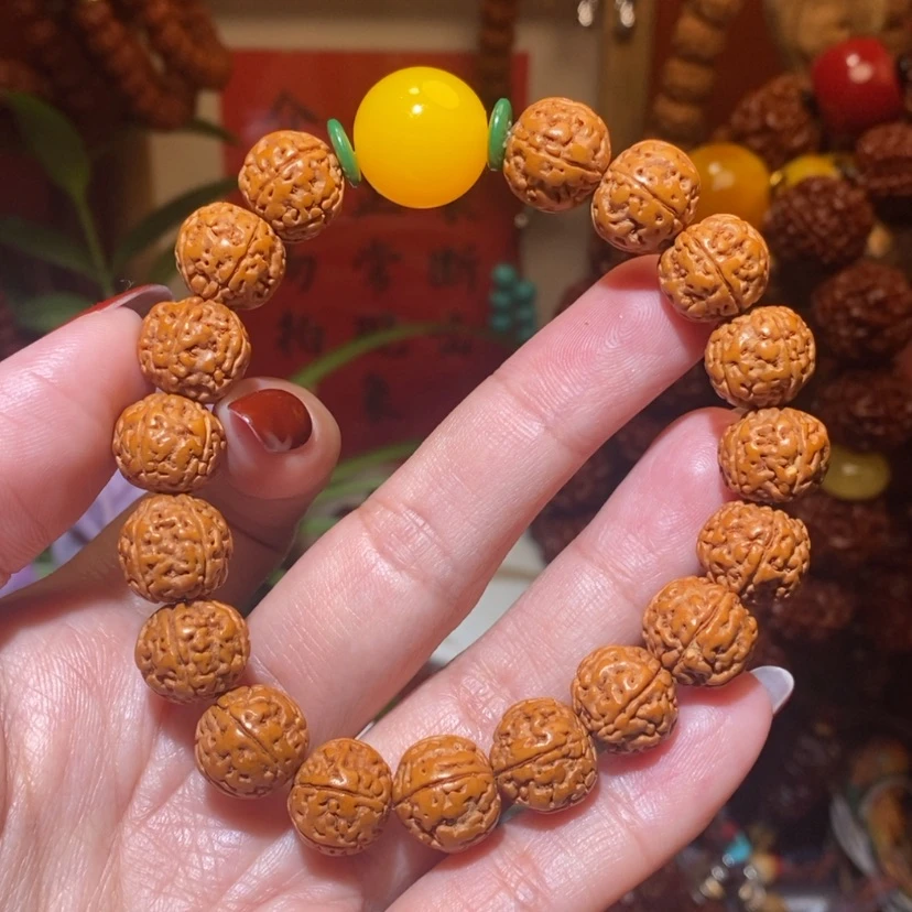 【闪购商品】金刚菩提手串12单原籽