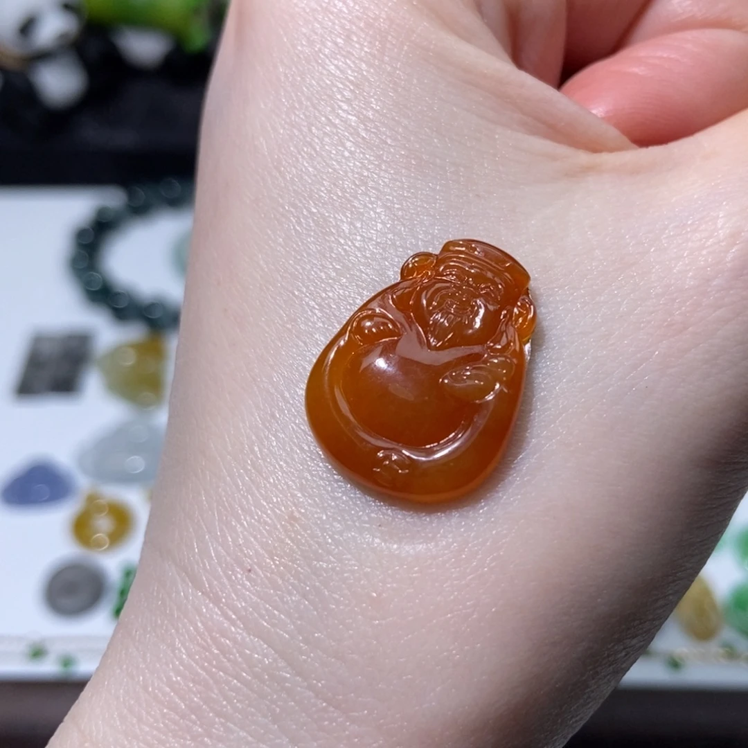定制翡翠未镶嵌翡翠21/15.7/3.1