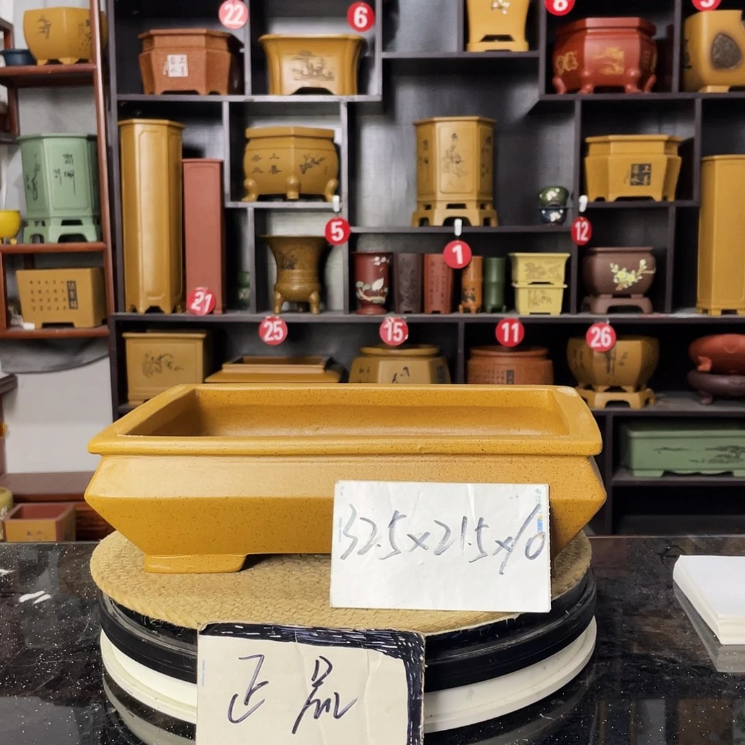 D-盆尚好紫砂花盆