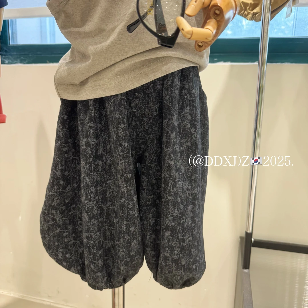 【捡漏】主推！！夏季必入男女童九分碎花款防蚊抖抖裤 KZ027