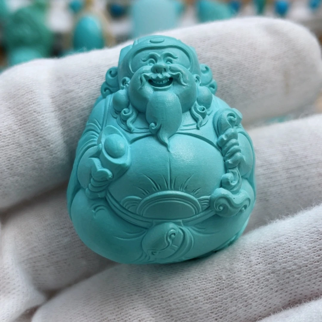 绿松石珠宝奇石未镶嵌