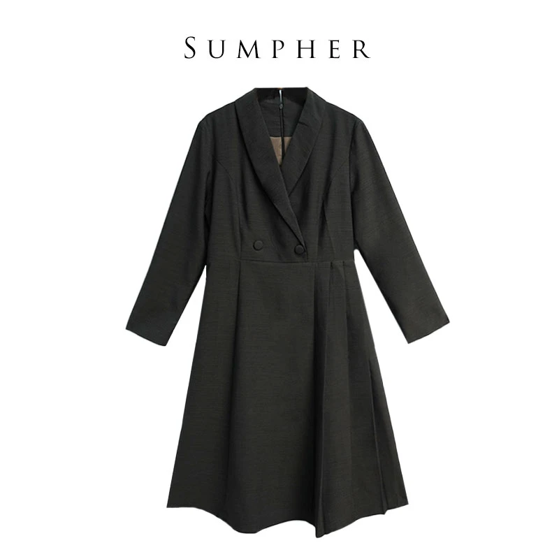 A某M品牌2024秋冬折扣时尚百搭高端气质女士通勤咖色风衣-00250