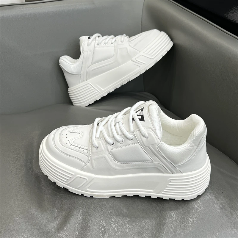 DMXUXM巴黎『设计风』新品好物~力荐！新款时尚运动厚底休闲小白鞋男