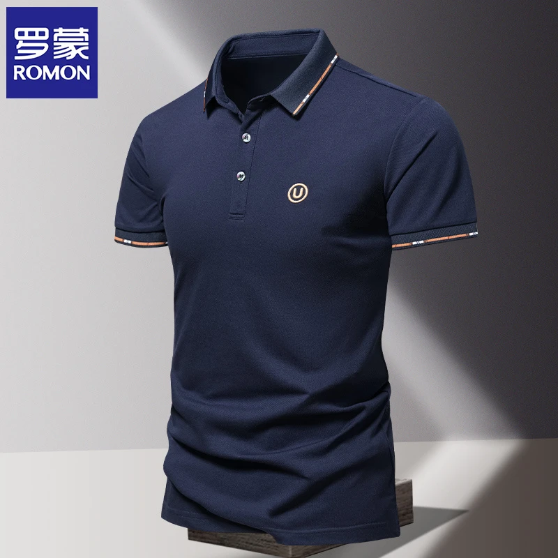 JEEP吉普Polo衫男夏装新款宽松商务休闲轻薄透气中老年人短袖T恤