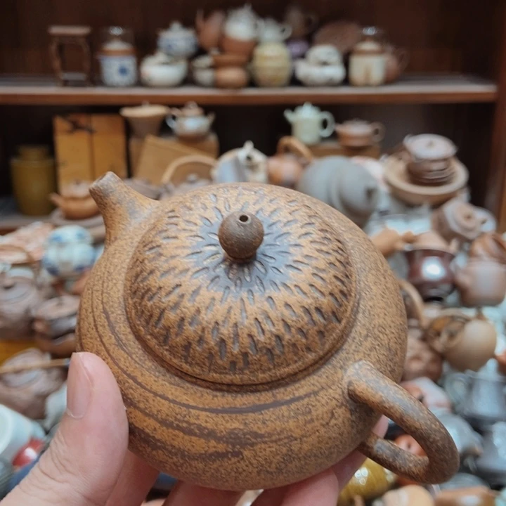柴烧老岩泥高端茶器