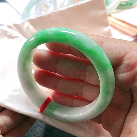 未镶嵌手镯翡翠2571